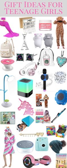 Gift Ideas for Teenage Girls and Tween Girls. Gifts For Teenage Girls, Friends Diy, Birthday Gifts For Teens, Ultimate Gift Guide, Birthday Gifts For Sister, Teenage Girls