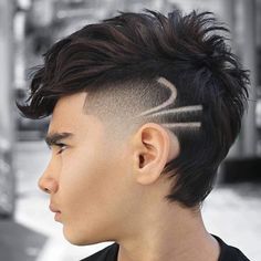 Hair designs for men #menshair #menshairtrends #menshairstyletrrends #menshaircuts #menshairstyles #fringehaircutsformen #fringehairstylesformen #mensfringe #mensbangs #crophaircut #mohawkfade #widemohawk #boyshair #linehaircut #hairdesigns #templefade Haircut Designs For Men, Hair Designs For Men, Drop Fade Haircut, Men's Hairstyle