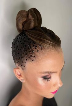 Contemporary Dance Hairstyles, Competition Dance Hair, Salsa Hairstyles, Dance Hair Ideas, Ballroom Hairstyles Competition, Hairstyles For Dance Competition, Dance Hairstyles Competition, Ballroom Hairstyles