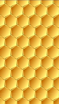 an abstract gold background with hexagonal cubes