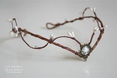 Elven Bride, Elven Headpiece, Woodland Tiara, Elf Tiara, Elven Tiara, Woodland Crown, Woodland Elf, Flower Crown Bride, Bridal Floral Crown