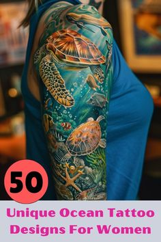 the top 50 unique ocean tattoo designs for women