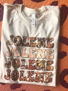 Retro Jolene Tee-T Shirts-Southern Fried Chics Country Graphic Tees, Western Tee, Retro Graphic Tees, Cute Shirt Designs, Fall Tee, Tshirt Ideas, Dolly Parton, Cute Shirt, Country Outfits