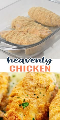 A recipe video showing how to make our Heavenly Chicken recipe. Easy Savory Chicken Recipes, Simple Baked Dinner Recipes, Quick Chicken Strip Recipes, What Can I Make With Chicken Tenderloins, Amazing Dinner Ideas Healthy, Recipe Using Chicken Tenders, New Chicken Recipes Dinners, Quick And Easy Chicken Tenderloin Recipe, Quick Chicken Recipes For Dinner Easy