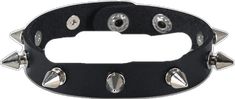 Adjustable Alternative Style Choker For Concerts, Black Alternative Style Wristband For Festivals, Adjustable Edgy Wristband For Party, Adjustable Alternative Choker For Concerts, Trendy Black Leather Bracelet For Party, Edgy Black Party Wristband, Trendy Black Party Wristband, Edgy Adjustable Bracelet For Concerts, Casual Black Leather Bracelet For Festivals