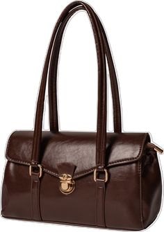 Unique Hardware, Red Shoulder Bag, Brown Handbags, Vintage Shoulder Bag, Brown Bag, Vintage Bag, Mode Inspo