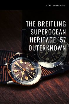 As countries worldwide unite in the crusade towards a greener and cleaner future away from fossil fuels and combustion engines, so too must the manufacturers and the creators. Certainly not pumping out carbon emissions on their own by any stretch of the imagination, the Breitling Superocean Heritage ’57 Outerknown carries this proverbial baton with pride as it pays tribute to the past in every step it takes toward a cleaner environment. #nextluxury #limitededitionwatches #breitlingwatches Third Watch, Breitling Superocean Heritage, Stylish Watches Men, Breitling Superocean, Breitling Watches, Fossil Fuels