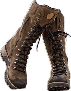 Brown Winter Combat Boots With Zipper Closure, Leather Boots With Zipper For Outdoor Activities, Leather Boots With Zipper Closure For Outdoor Activities, Fall Outdoor Lace-up Knee-high Boots, Fall Outdoor Knee-high Lace-up Boots, Fall Outdoor Moto Boots With Zipper Closure, Winter Outdoor Boots With Zipper Closure, Rugged Mid-calf Boots For Outdoor Fall Activities, Outdoor Boots With Zipper Closure For Fall