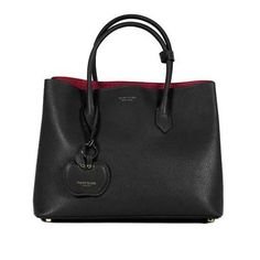 Polish every style choice by carrying this new, stylish, light weighted tote by the round elegant handles Teddy Blake, Handbags And Purses, Black Art Pictures, The Fair, How To Make Handbags, Kate Spade Top Handle Bag, Luxury Handbags, Leather Handbags, Black Red