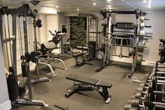 the gym is clean and ready for people to use