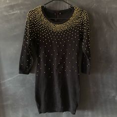 Nwt Beaded Sweater Dress. Cute Stretch Bodycon Fabric. Offers And Bundles Welcome. Winter Black Embellished Mini Dress, Black Embellished Mini Dress For Winter, Motel Rocks Dress, Beaded Sweater, Motel Rocks, Sweater Dress, Colorful Dresses, Midi Dress, Bundles