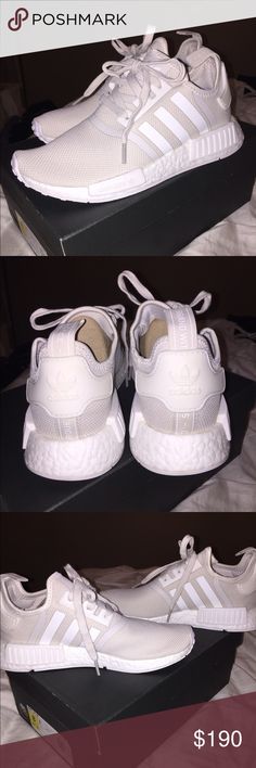 Womens Adidas NMD_R1 Womens adidas original NMD_R1 Talc Cream color way. Brand new, never worn. Size 8. These run a half size big. Adidas Shoes Sneakers Adidas Nmd_r1, Running Shoes Adidas, Lebron 11, Adidas Yeezy 700, Adidas Superstars, Nike Running Shoes Women, Logo Shoes, Adidas Sneakers Women, Womens Adidas