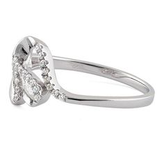 Top of ring height: 10.8mm

Band width: 2.3mm

Shank width: 1.8mm



Stone material: clear cubic zirconia

Stone shape: round cut

Total number of CZ stones: 26

Stone setting: scallop setting



Metal: 925 sterling silver

Plating: rhodium plated

Finish: high polish Cubic Zirconia White Gold Diamond Ring For Promise, White Gold Cubic Zirconia Crystal Ring For Promise, White Gold Rings With Brilliant Cut Cubic Zirconia, Cubic Zirconia Round Band Promise Ring, Sterling Silver Diamond Ring With Round Stone And Accents, Sterling Silver Diamond Ring With Accents, Elegant Cubic Zirconia Diamond Ring For Promise, Elegant Cubic Zirconia Promise Diamond Ring, Elegant Cubic Zirconia Crystal Promise Ring