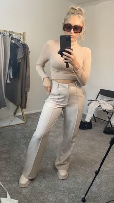 The Only Trousers You’ll Ever Need 🤩 Get yours now at shopboyish.com 🛒 Formal Straight Leg Non-stretch Dress Pants, Chic Wide-leg Work Pants With Pockets, Trendy High Waist Wide Leg Office Pants, Trendy Ankle-length Workwear Pants, Chic Leather Pants For Business Casual, Trendy High-waisted Dress Pants For Office, Fall Wide Leg Pantsuit With Pressed Crease, Fall Wide-leg Pantsuit With Pressed Crease, Chic Beige Wide Leg Dress Pants