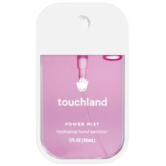 Touchland Sanitizer Berry, Pink Touchland Handsanitizer, Hand Sanitizer Touchland Aesthetic, Touch Hand Handsanitizer, Touchland Sephora, Sanitizer Touchland, Touch Land, Dream Wishlist, Bday Wishlist