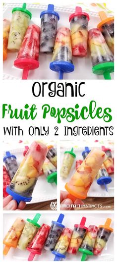 fruit popsicles are made with only 2 ingredients