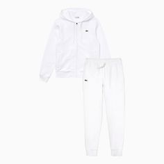 lacoste-mens-tracksuit Chek List, Lacoste Hoodie, Unrealistic Wishlist, White Tracksuit, Tracksuit Outfit, Hype Clothing, Men Tracksuit