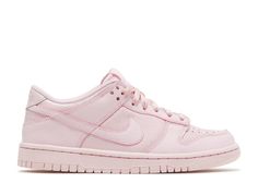 Dunk Low SE GS 'Prism Pink' - Nike - 921803 601 - prism pink/prism pink | Flight Club Kotak Bento, Pink Nike Shoes, Preppy Shoes, Flight Club, Cute Nike Shoes, Girly Shoes, Cute Nikes, Pink Nikes, Pink Sneakers