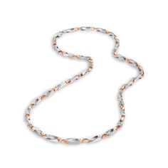 Platinum & Rose Gold Chain by Jewelove Men of Platinum   Metal : Platinum & 18k Rose Gold       Platinum Purity : 95%           Gold Purity : 18k      Purity Mark : Pt 950 & 18K Width : 3.5mm  Length : 20 / 22 / 24 / 26 inches (Length can be custom made on order) Estimated Weight : 36.89 grams for 22 inches (Pt 27.86g  + Au 9.03g) Certificate of Authenticity : Platinum Guild International This chain is not eligible for exchange or refund. Formal Rose Gold Diamond-cut Chain Necklace, Formal Rose Gold Diamond Cut Chain Necklace, Chain For Men, Platinum Rose Gold, Jewelry Drawing, Gold Chains For Men, Rose Gold Chain, Platinum Metal, Chains For Men