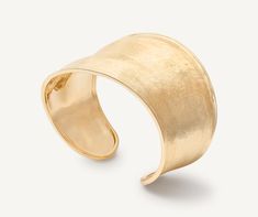 Crafted in 18K yellow gold, this iconic cuff bracelet is hand-engraved using an ancient Florentine technique. Designed to fit perfectly on the wrist, this jewel is an extraordinary style statement. Marco Bicego, Sara Sampaio, Roberto Coin, Diamond Education, Gold Cuffs, Branded Gifts, Silver Spring, Style Statement, High Jewelry