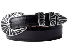 This black onyx inlaid in sterling silver is a stunning example of the work done by Native American artists in the studios of B G Mudd in Gallup, New Mexico. A one-of-a-kind original. Tom Taylor handmade leather belt straps are sold separately. Designer Adjustable Black Jewelry, Custom Black Jewelry For Formal Occasion, Custom Black Formal Jewelry, Black Jewelry With Palladium Hardware As Gift, Black Jewelry With Custom Hardware As Gift, Black Jewelry With Palladium Hardware For Gifts, Custom Black Jewelry With Hardware For Gift, Designer Black Jewelry With Polished Finish, Designer Silver Jewelry With Black Enamel