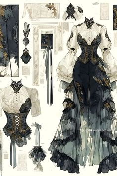 an image of a costume that looks like it has been designed