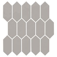 Daltile - Mythology - 2 in. x 5 in. Picket Mosaic - Harmonia Teal Color Code, Picket Tile, Spa Colors, Flooring Samples, Tile Edge, Tiles Price, Mosaic Pieces, Classic Garden, Ceramic Wall Tiles