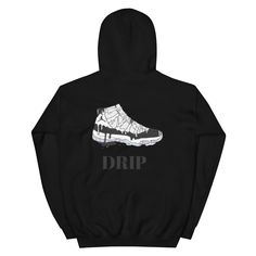 Step up your hoodie game with the Drip Jordan Sneaker Hoodie, designed for those who love the iconic sneaker culture. This hoodie merges streetwear vibes with ultimate comfort, featuring a sleek design inspired by classic Jordan sneakers. Made from premium, soft fabric, it's perfect for layering up while showing off your passion for kicks. Rock it with your favorite pair of Jordans and let your style do the talking. Drip harder. Walk bolder. Get yours now and elevate your sneaker game to a whole new level! Everyone needs a cozy go-to hoodie to curl up in, so go for one that's soft, smooth, and stylish. It's the perfect choice for cooler evenings! * 50% pre-shrunk cotton, 50% polyester * Fabric weight: 8.0 oz/yd² (271.25 g/m²) * Air-jet spun yarn with a soft feel and reduced pilling * Doubl Baskets Jordans, Jordan Sneaker, Sneaker Games, Jordans Sneakers, Jordan, Pocket Pouch, Baskets, Unisex Hoodies, Fabric Weights