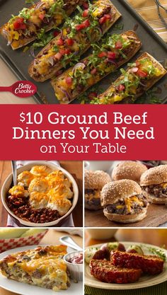 the top ten ground beef dinners you need on your table