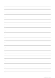 a blank lined paper with lines on it