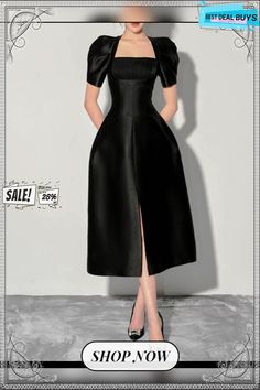 Square Neck Elegant Dress & Party Dress Dressy Sheath Midi Dress For Party, Dressy A-line Evening Dress For Party Season, Holiday Party Sheath Midi Dress, Dressy A-line Midi Dress For Evening, Sheath Midi Dress For Party, Holiday Sheath Midi Dress For Party, Holiday A-line Midi Dress For Night Out, Chic Maxi Dress With Fitted Bodice For Banquet, Chic A-line Evening Dress For Party Season