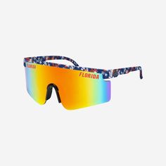 Florida Gators Floral Large Frame Sunglasses FOCO - FOCO.com Multicolor Anti-reflective Shield Sunglasses For Sports, Multicolor Shield Sunglasses With Uva Protection For Sports, Multicolor Sports Sunglasses With Uva Protection, Multicolor Anti-reflective Sports Sunglasses, Multicolor Sport Sunglasses With Uva Protection, Multicolor Sunglasses With Uv Protection For Outdoor Activities, Sporty Multicolor Sunglasses With Uv Protection, Multicolor Shield Sunglasses For Sports With Tinted Lenses, Multicolor Sunglasses With Uv Protection For Outdoor