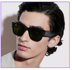 Ray Ban Sunglasses Square, Wayfarer Men, Mega Wayfarer, Dark Sunglasses, Asap Rocky, Luxury Eyewear, Maui Jim, Wayfarer Sunglasses, Designer Eyewear