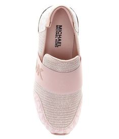 Michael Kors Girls' Neo Flex II Wedge Metallic Thread Trainer Sneakers (Youth) | Dillard's Pink Synthetic Platform Sneakers, Pink Synthetic Slip-on Sneakers With Cushioned Footbed, Pink Cushioned Synthetic Slip-on Sneakers, Pink Fabric Sneakers With Round Toe, Sporty Slip-on Fabric Sneakers, Pink Slip-on Synthetic Sneakers, Synthetic Platform Wedge Sneakers, Synthetic Wedge Heel Platform Sneakers, Pink Platform Synthetic Wedge Sneakers