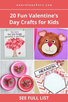 Looking for creative Valentine crafts for kids? Check out these 20 fun and easy Valentine craft ideas perfect for preschoolers! Whether you're a teacher planning classroom activities or a parent seeking handmade crafts for a special day, you'll find plenty of DIY inspiration here. These Valentine craft activities are simple enough for young children and can be adapted for elementary students too. Get inspired and make this Valentine's Day unforgettable with these delightful crafting projects! Valentine's Crafts For Kids, Valentines Diy Kids, Diy Winter, Valentine Crafts For Kids, Creative Valentines, Diy Valentines Crafts, Valentine's Day Quotes