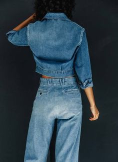 Lightweight Denim Jacket, Denim Shirt Jacket, Imogene Willie, Walk The Line, Perfect Denim, Double Denim, Denim Trousers, Old Men, High Waisted Denim