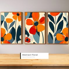 🌼✨ Unleash the Vibrance of Mid-Century Charm with a Modern Twist! ✨🌼 Welcome to a world where vintage allure meets contemporary flair! Our Mid-Century Modern Abstract Floral Art collection is the perfect digital download to infuse your living space with a burst of color and a touch of geometric bohemian elegance. This eclectic trio of art prints is meticulously crafted to bring an air of sophistication and warmth to your home. Each piece in this set of three is a rich collage of hues and shapes, harmoniously blending to form stylized floral compositions that are both eye-catching and soul-soothing. Crafted with the modern homeowner in mind, these high-resolution digital prints can be effortlessly downloaded and printed in the comfort of your home or at your favorite local print shop. Eac Contemporary Art Flowers, Rich Collage, Eclectic Artwork, Colorful Eclectic, Modern Geometric Art, Cubist Art, Abstract Art Design, Abstract Floral Art, Abstract Geometric Art