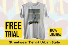 Make eyecatching streetwear tshirt design in edgy, artsy, urban style for men by Cassava_99 | Fiverr White Streetwear, Style For Men