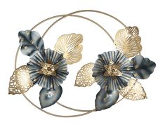 Double Circle Metal Wall Art - Expo Home Decor Wrought Iron Wall Art, Wrought Iron Mirror, Bio Ig, 3d Metal Wall Art, Porch Wall, Flower Wall Stickers, Iron Wall Art, Metal Wall Art Decor, Frame Wall