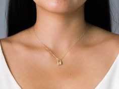 "Dainty lock necklace! The pendant is made of gold vermeil, which is heavy gold plating over sterling silver. Pair it with your favorite outfit! Layer with other necklaces, by or wear itself for a pop! . . . . . . . . . . . . . . . . . . . . . . . . . . . . . . . . . . . . . . . . . . NECKLACE + Length: 16\" + 2\" extender + Vermeil (18k gold plating over sterling silver) -or- sterling silver lock pendant: 8mm x 11mm + 14k gold filled -or- sterling silver chain, spring clasp, & findings LAYE Elegant Lock Necklace For Anniversary, Elegant Everyday Necklaces With Lock Detail, Everyday Gold Lock Jewelry, Everyday Gold Jewelry With Lock Detail, Gold Necklaces With Lock For Anniversary, Elegant Lock Necklace For Gift, Elegant Necklace With Lock Detail As Gift, Elegant Necklace With Lock Detail For Gift, Gold Chain Necklace With Lock For Gift