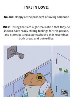 Most INFJs don't fall in love easily because of some deep seated feelings of insecurity and trauma, but when they do so. They feel it so strongly for this person that it scares the living daylights out of them.   #KomikStripnotmine #INFJ #INFJFallinginlove Infj Enfj Friendship, Entp Infj Friendship, Infj Flirting, Infj Sexuality, Infj Subtypes, Infj Romance, Infj Crush, Infj Infp Relationships, Infj Boyfriend