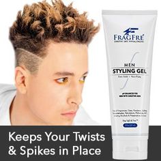 Hey guys! Make FRAGFRE Firm Hold Hair Styling Gel for Men a part of your daily hair care routine and enjoy the flirtatious glances that will come your way. Our Extra Hold sensitive formula will hold your basic styles or your aggressive curls and spikes without irritating your scalp or pissing off your allergies. Finish it off with FRAGFRE Firm Hold Finishing Spray for a protected hold so hard it lasts all day! Hair Gel For Men, Liquid Paraffin, Skin Care Collection, Extreme Hair, Finishing Spray, Sodium Lauryl Sulfate, Styling Gel, Hair Gel, Hair Routines