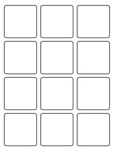 blank squares are arranged in the shape of rectangles to make it easier for students to draw