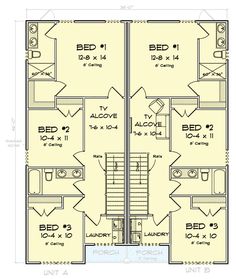 two story house plans with lofts and stairs for 2 bedroom apartment floorplans