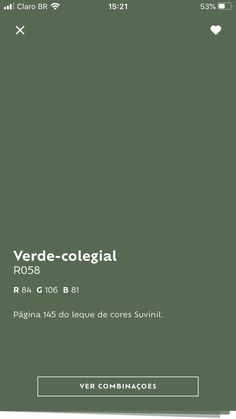 a green book with the words verd - collageal in spanish and english