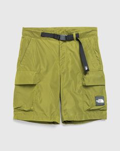 100% polyester Zip fly Belt loops Integrated belt Slant hand pockets Cargo pockets Button back pocket Logo detail at the left leg Where To Get Cargo Shorts, Gustaf Westman, Gore Tex Jacket, Porter Yoshida, Hiking Sneakers, Cargo Short, Pocket Logo, Cargo Pocket, Fashion Attire