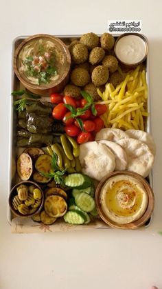 a box filled with different types of food