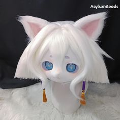 🖐Original handmade kigurumi Fursuit Head for all styles of parties, can be used as a must-have decoration for a cosplay party or a perfect gift for a good friend! Our mask is carefully crafted with soft and durable high quality synthetic fur for a brand new experience. It's perfect for teens (10+) and adults alike, and the snug fit ensures maximum comfort, making it a great choice for a beginner's fur costume or a unique gift. Be the center of attention with your very own Cosplay Furysuit mask! Fursuit Accessories, Bon Ami, Fur Costume, Fursuit Head, Head Mask, Head Shapes, I'm Happy, Theme Party, Costume Accessories