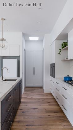 the kitchen is clean and ready for us to use in its new owner's home