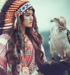 Red Indian, Native American Peoples, American Beauty